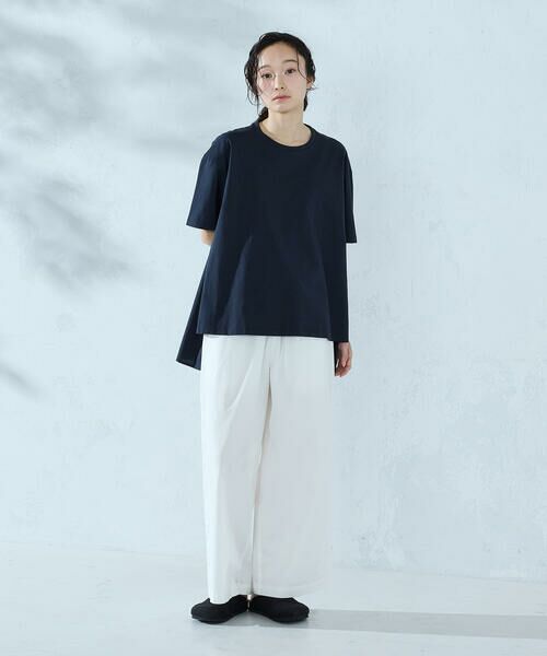 COMME CA ISM / コムサイズム その他パンツ | ツイル・デニム イージーパンツ/セットアップ対応 | 詳細1