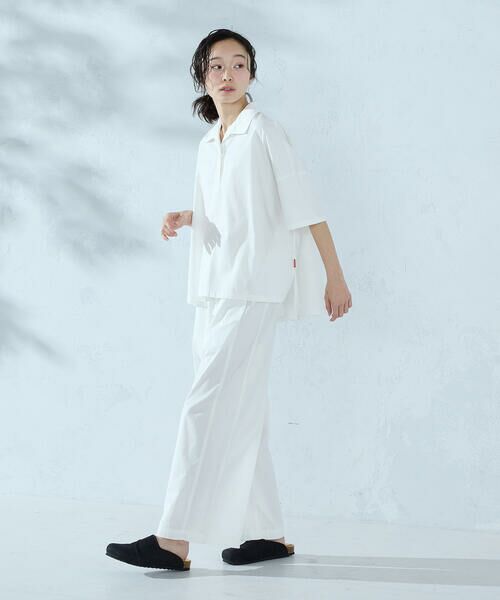 COMME CA ISM / コムサイズム その他パンツ | ツイル・デニム イージーパンツ/セットアップ対応 | 詳細3