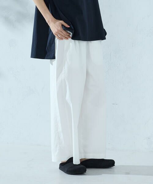 COMME CA ISM / コムサイズム その他パンツ | ツイル・デニム イージーパンツ/セットアップ対応 | 詳細4
