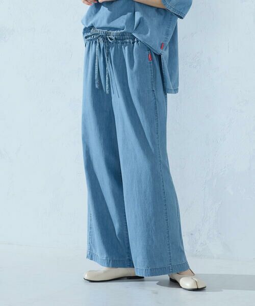 COMME CA ISM / コムサイズム その他パンツ | ツイル・デニム イージーパンツ/セットアップ対応 | 詳細11
