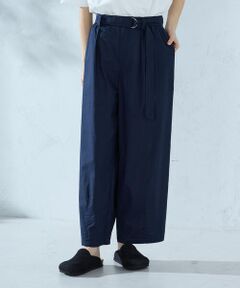 COMME CA ISM / コムサイズム その他パンツ | コットンリネンベルト付きパンツ/セットアップ対応