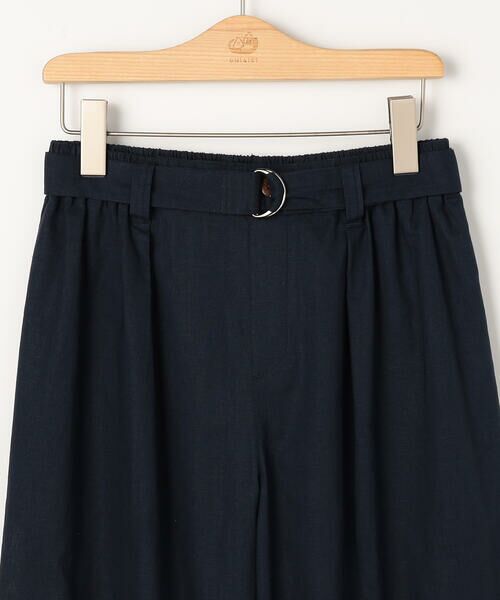 COMME CA ISM / コムサイズム その他パンツ | コットンリネンベルト付きパンツ/セットアップ対応 | 詳細7