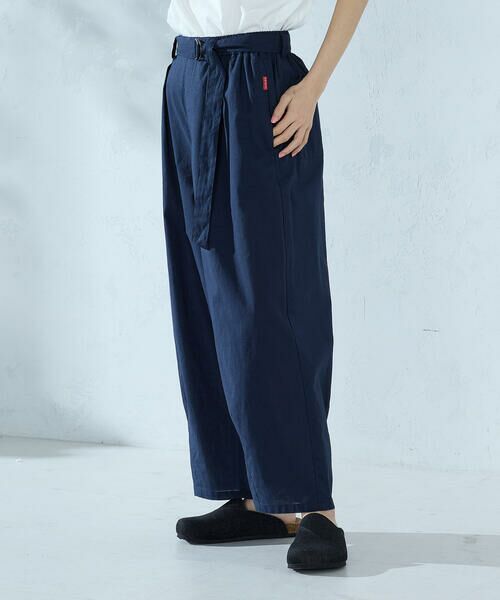 COMME CA ISM / コムサイズム その他パンツ | コットンリネンベルト付きパンツ/セットアップ対応 | 詳細4