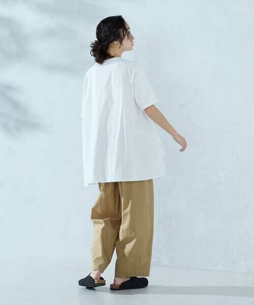 COMME CA ISM / コムサイズム カットソー | バックフレア Tシャツ | 詳細3