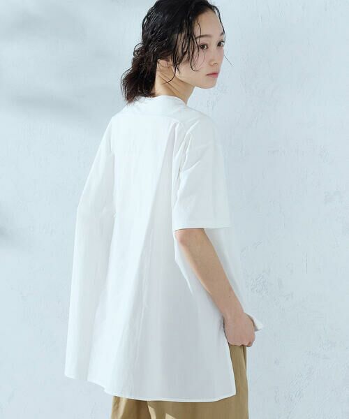 COMME CA ISM / コムサイズム カットソー | バックフレア Tシャツ | 詳細4