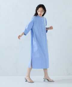 COMME CA ISM / コムサイズム ミニ丈・ひざ丈ワンピース | シャツワンピース