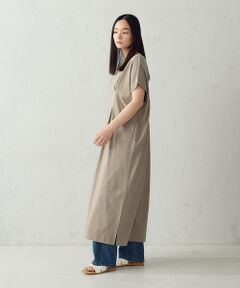 COMME CA ISM / コムサイズム ロング・マキシ丈ワンピース | タックワンピース