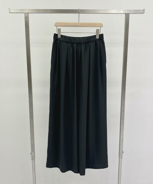 COMME CA ISM / コムサイズム その他パンツ | 【セットアップ対応】シフォンジョーゼット ボックスタックイージーワイドパンツ | 詳細1