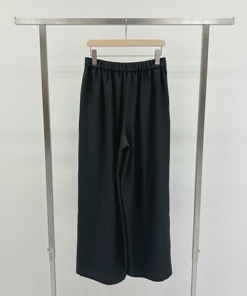 COMME CA ISM / コムサイズム その他パンツ | 【セットアップ対応】シフォンジョーゼット ボックスタックイージーワイドパンツ | 詳細2