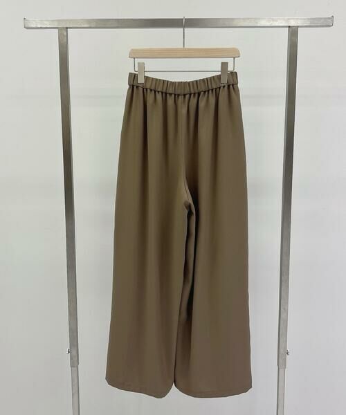 COMME CA ISM / コムサイズム その他パンツ | 【セットアップ対応】シフォンジョーゼット ボックスタックイージーワイドパンツ | 詳細3