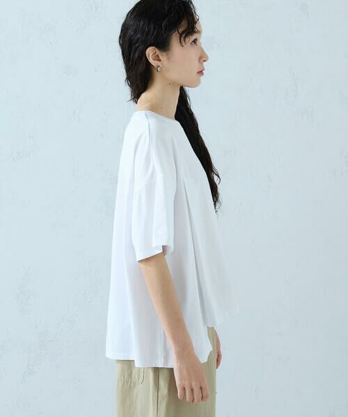 COMME CA ISM / コムサイズム カットソー | 【抗菌防臭・接触冷感】アシンメトリーTシャツ | 詳細7