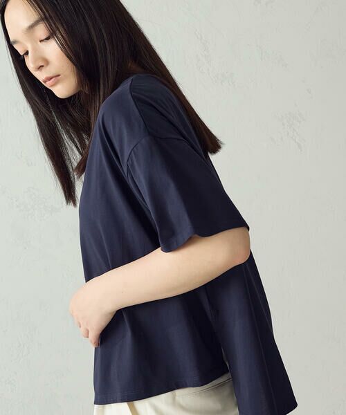 COMME CA ISM / コムサイズム カットソー | 【抗菌防臭・接触冷感】アシンメトリーTシャツ | 詳細27
