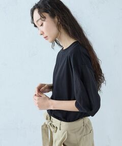 COMME CA ISM / コムサイズム カットソー | スリーブデザイン カットソー