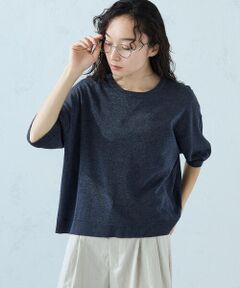 COMME CA ISM / コムサイズム ニット・セーター | リネン混 スウェットライクニット