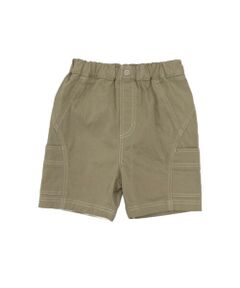 COMME CA ISM / コムサイズム ベビー・キッズグッズ | コットンナチュラルストレッチ 配色ステッチ 切替ハーフパンツ(ベビーサイズ)