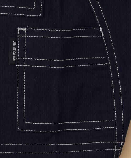 COMME CA ISM / コムサイズム ベビー・キッズグッズ | コットンナチュラルストレッチ 配色ステッチ 切替ハーフパンツ(ベビーサイズ) | 詳細5