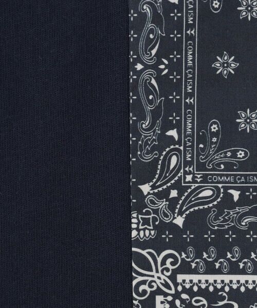 COMME CA ISM / コムサイズム ベビー・キッズグッズ | バンダナ柄プリント 切替半袖Tシャツ(ベビーサイズ) | 詳細6