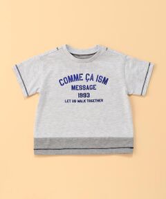 COMME CA ISM / コムサイズム ベビー・キッズグッズ | 箔プリント 半袖Tシャツ(ベビーサイズ)