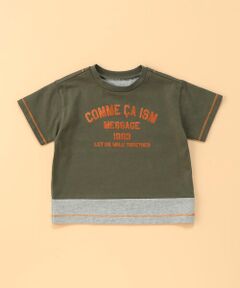 COMME CA ISM / コムサイズム ベビー・キッズグッズ | 箔プリント 半袖Tシャツ(ベビーサイズ)