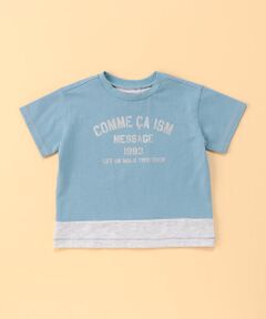 COMME CA ISM / コムサイズム ベビー・キッズグッズ | 箔プリント 半袖Tシャツ(ベビーサイズ)