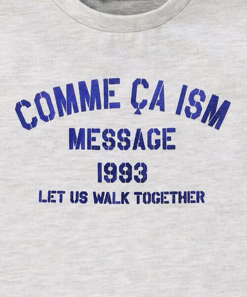 COMME CA ISM / コムサイズム ベビー・キッズグッズ | 箔プリント 半袖Tシャツ(ベビーサイズ) | 詳細1