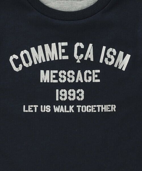 COMME CA ISM / コムサイズム ベビー・キッズグッズ | 箔プリント 半袖Tシャツ(ベビーサイズ) | 詳細3