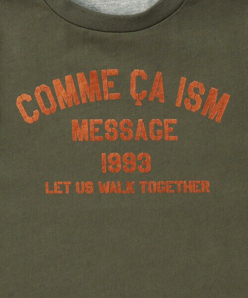 COMME CA ISM / コムサイズム ベビー・キッズグッズ | 箔プリント 半袖Tシャツ(ベビーサイズ) | 詳細5