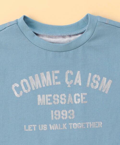 COMME CA ISM / コムサイズム ベビー・キッズグッズ | 箔プリント 半袖Tシャツ(ベビーサイズ) | 詳細8