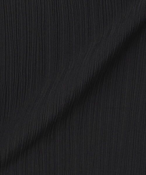COMME CA ISM / コムサイズム シャツ・ブラウス | 楊柳ポリエステル ショートポイントカラー リラックス半袖シャツ | 詳細14