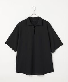 COMME CA ISM / コムサイズム シャツ・ブラウス | 楊柳ポリエステル 半袖カプリシャツ