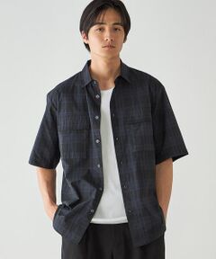 COMME CA ISM / コムサイズム シャツ・ブラウス | AIR LINK ポリエステルメッシュ 半袖CPOシャツ