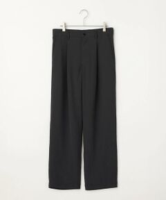COMME CA ISM / コムサイズム スラックス・ドレスパンツ | 【セットアップ対応】楊柳ポリエステル ワンタックワイドテーパードパンツ