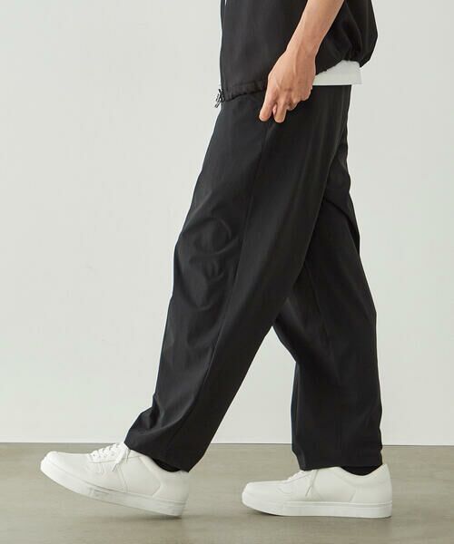 COMME CA ISM / コムサイズム その他パンツ | リップストップ ナイロンストレッチ ワイドバルーンパンツ / セットアップ対応 | 詳細8