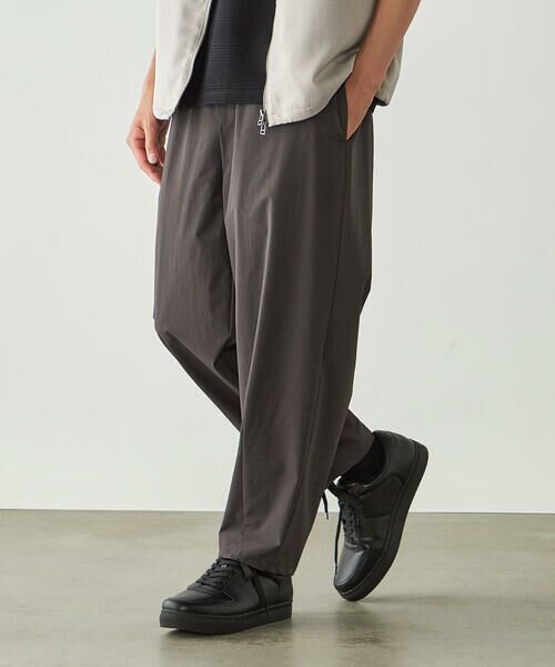 COMME CA ISM / コムサイズム その他パンツ | リップストップ ナイロンストレッチ ワイドバルーンパンツ / セットアップ対応 | 詳細20