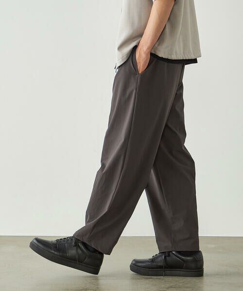 COMME CA ISM / コムサイズム その他パンツ | リップストップ ナイロンストレッチ ワイドバルーンパンツ / セットアップ対応 | 詳細21