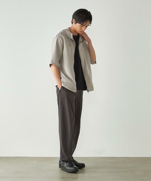 COMME CA ISM / コムサイズム その他パンツ | リップストップ ナイロンストレッチ ワイドバルーンパンツ / セットアップ対応 | 詳細15