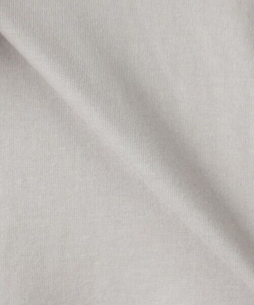 COMME CA ISM / コムサイズム Tシャツ | 【接触冷感】USAコットン フェイクレイヤード キーネックTシャツ | 詳細8