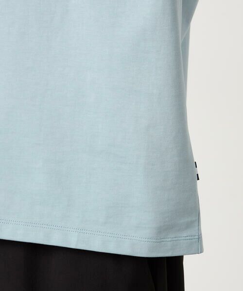 COMME CA ISM / コムサイズム Tシャツ | 【接触冷感】USAコットン フェイクレイヤード キーネックTシャツ | 詳細22