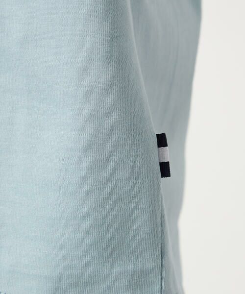 COMME CA ISM / コムサイズム Tシャツ | 【接触冷感】USAコットン フェイクレイヤード キーネックTシャツ | 詳細23