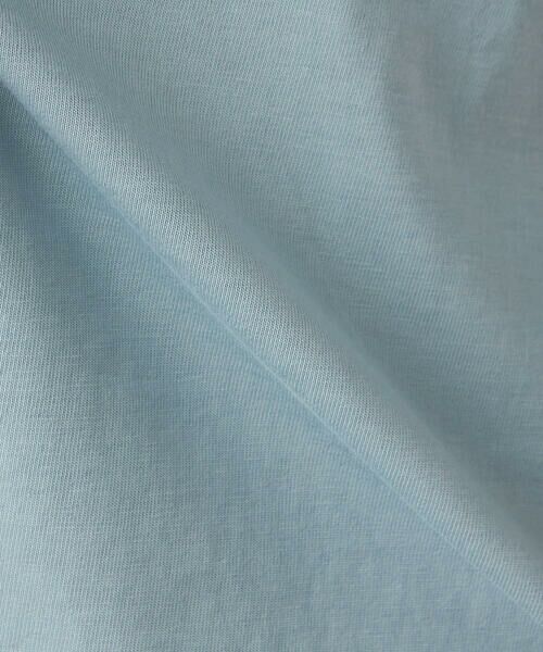 COMME CA ISM / コムサイズム Tシャツ | 【接触冷感】USAコットン フェイクレイヤード キーネックTシャツ | 詳細24