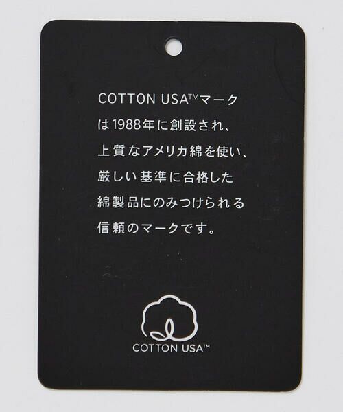 COMME CA ISM / コムサイズム Tシャツ | 【接触冷感】USAコットン フェイクレイヤード キーネックTシャツ | 詳細28