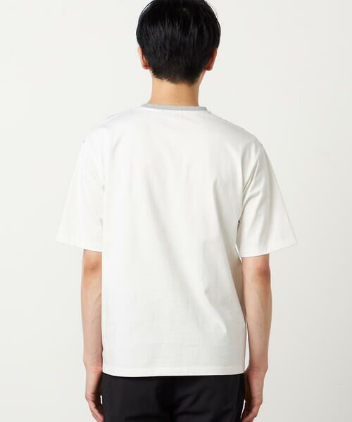 COMME CA ISM / コムサイズム Tシャツ | 【接触冷感】USAコットン ブロッキングTシャツ | 詳細6