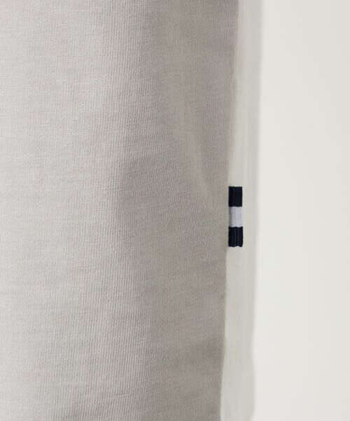 COMME CA ISM / コムサイズム Tシャツ | 【接触冷感】USAコットン ブロッキングTシャツ | 詳細10