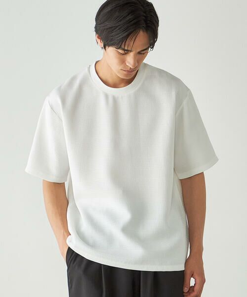 COMME CA ISM / コムサイズム Tシャツ | リンクスボーダーTシャツ | 詳細3