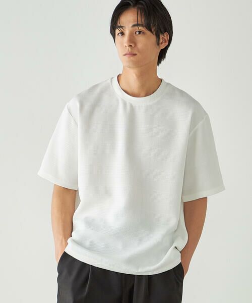 COMME CA ISM / コムサイズム Tシャツ | リンクスボーダーTシャツ | 詳細4