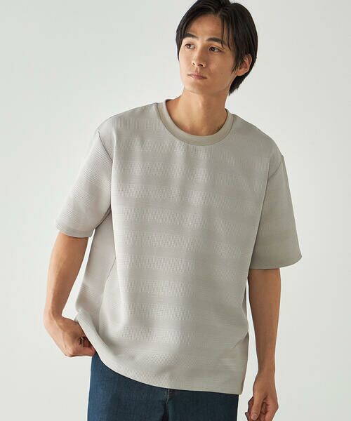 COMME CA ISM / コムサイズム Tシャツ | リンクスボーダーTシャツ | 詳細11