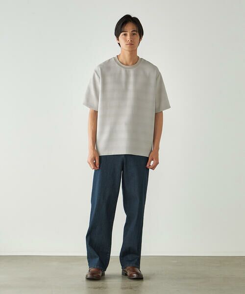 COMME CA ISM / コムサイズム Tシャツ | リンクスボーダーTシャツ | 詳細6