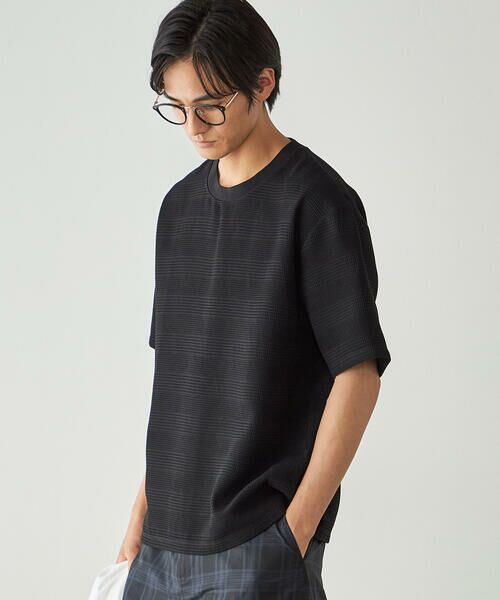 COMME CA ISM / コムサイズム Tシャツ | リンクスボーダーTシャツ | 詳細17
