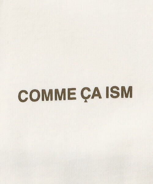 COMME CA ISM / コムサイズム Tシャツ | サッカーチェック 切替グラデーション染め 半袖Tシャツ | 詳細12