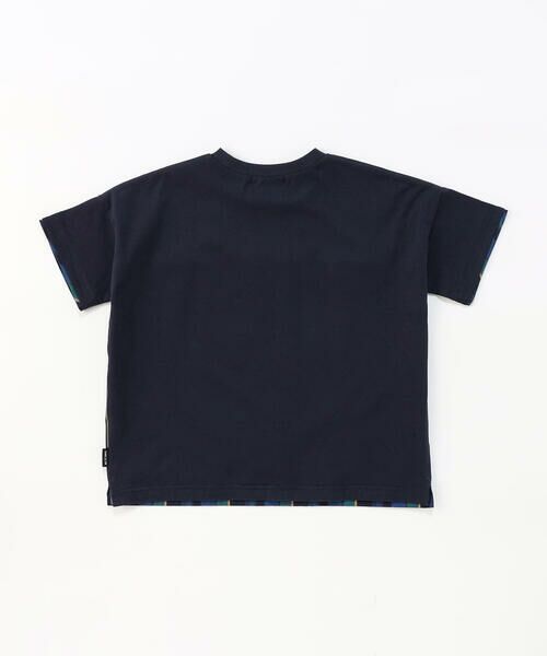 COMME CA ISM / コムサイズム Tシャツ | マドラスチェック 半袖Tシャツ | 詳細1